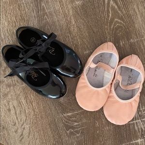 Bella Ballerina tap and ballet shoes